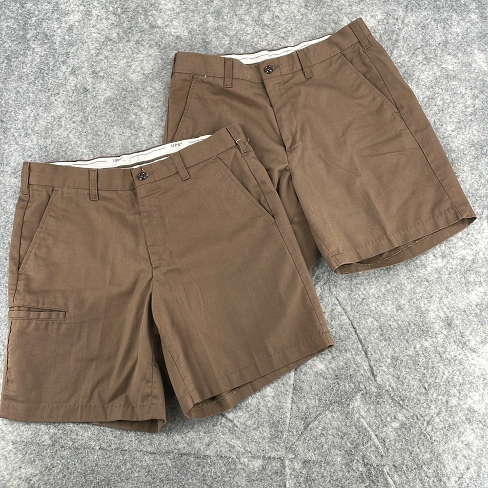 United Parcel Service Shorts 32 - 2 Pairs